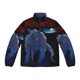 1987 Werewolf TV Show Puffer Jacket | Retro 80s Horror Apparel