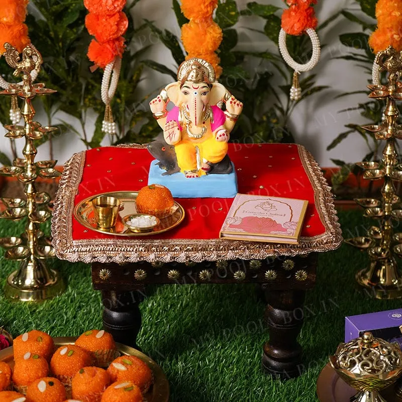 6INCH Eco-Friendly Buddhividhata Ganesh | Plant-A-Ganesha