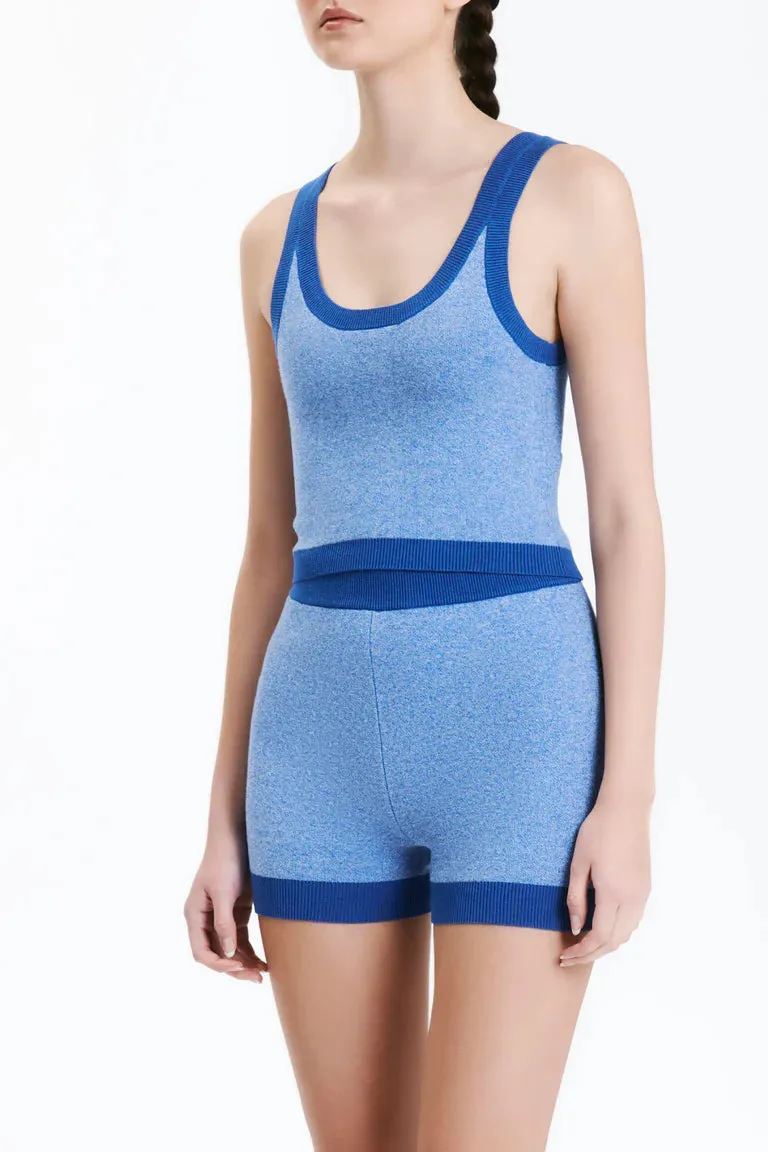 Active Knit Tank Pacific