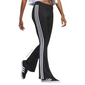 Adidas Women's Lifestyle Flared Pants - Black