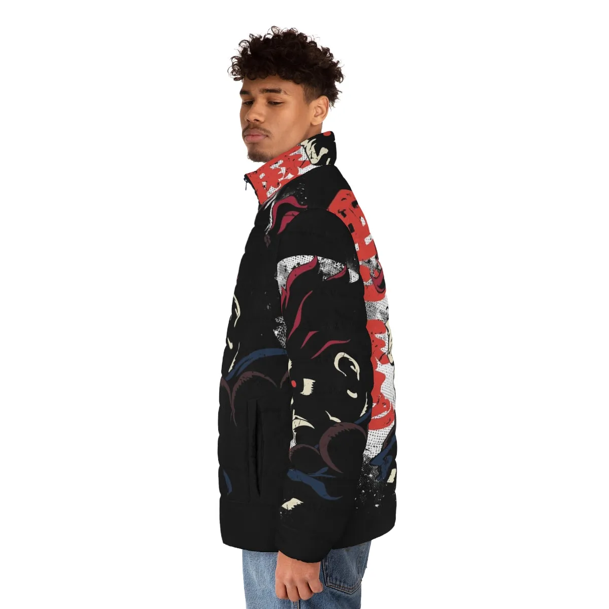 Akuma Puffer Jacket - The Ultimate Streetfighter Inspired Outerwear