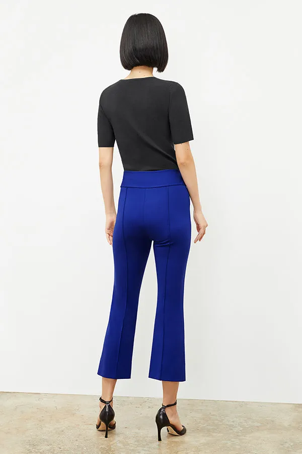 Allyn Pant - Light Ponte :: Electric Blue