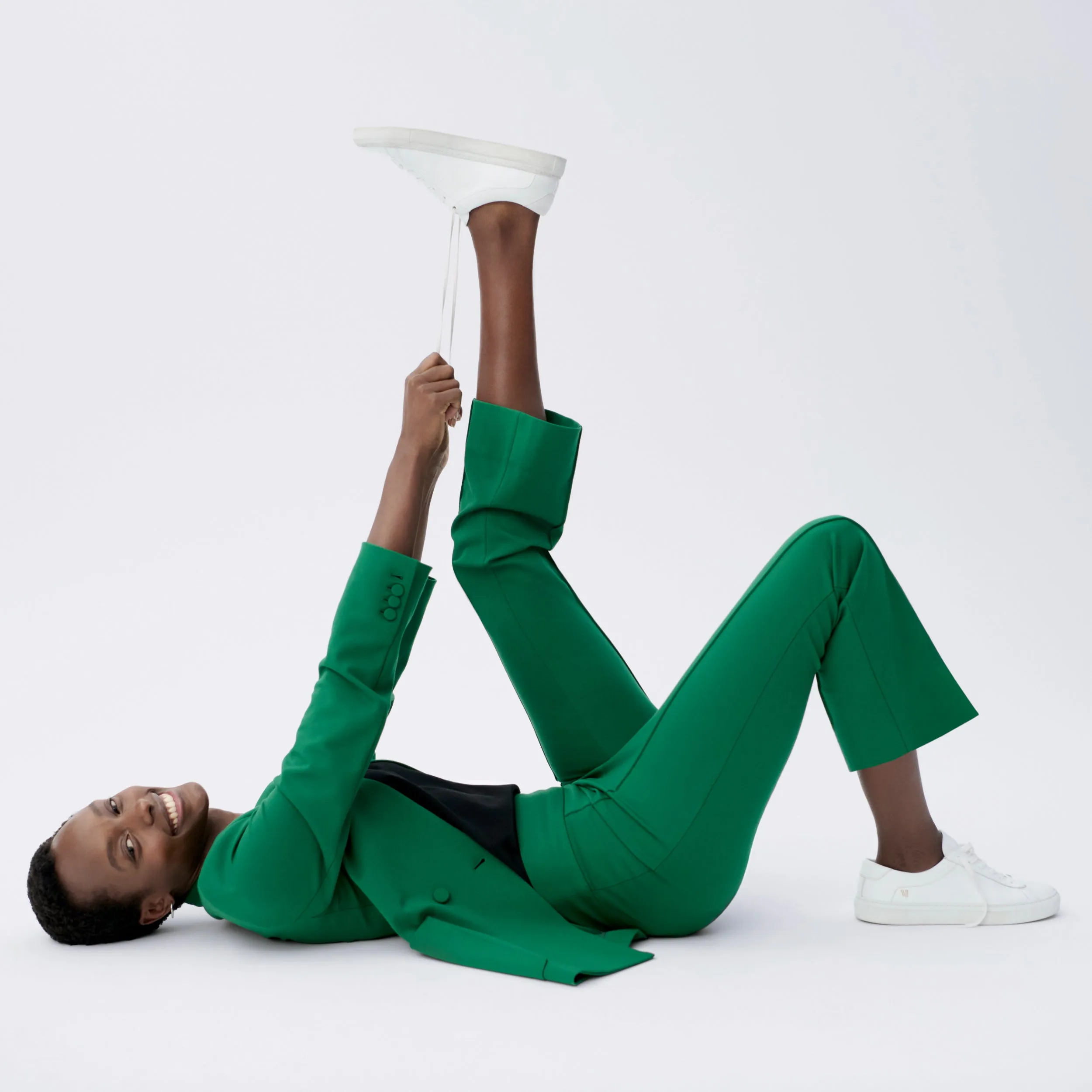 Allyn Pant - Light Ponte :: Shamrock