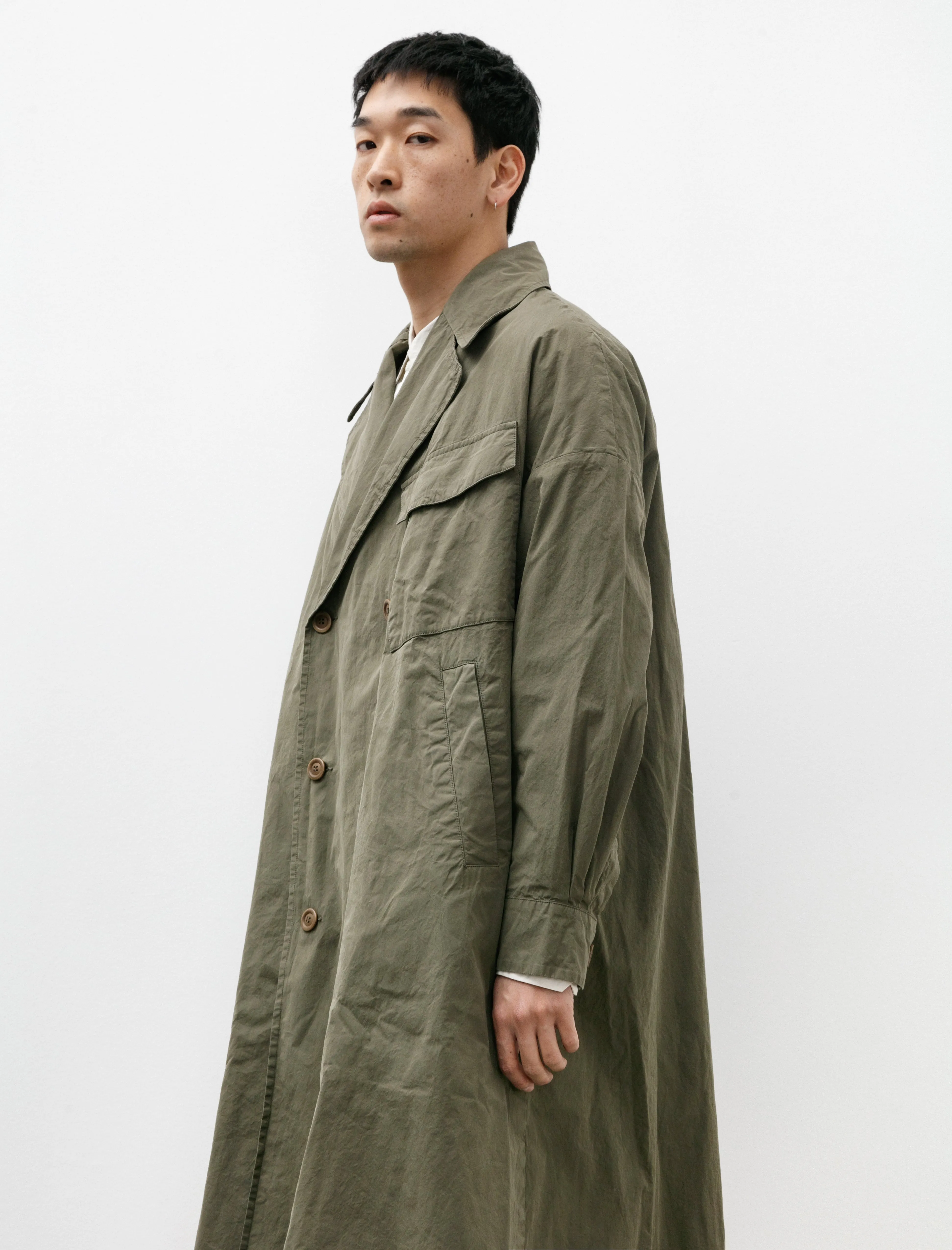 Army Coat Card Olive