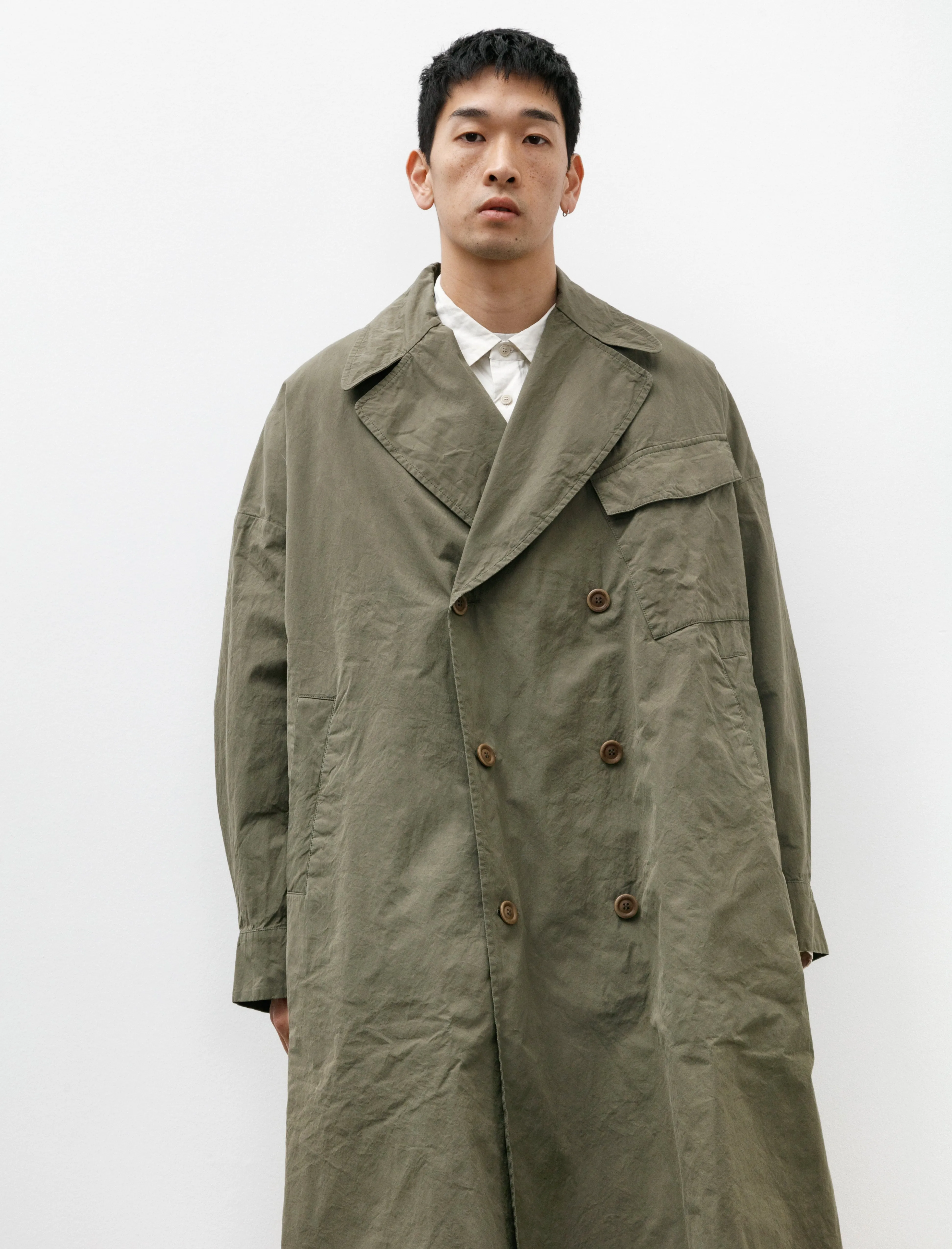 Army Coat Card Olive