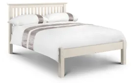 Barcelona Bed Frame Lfe Stone White 120Cm