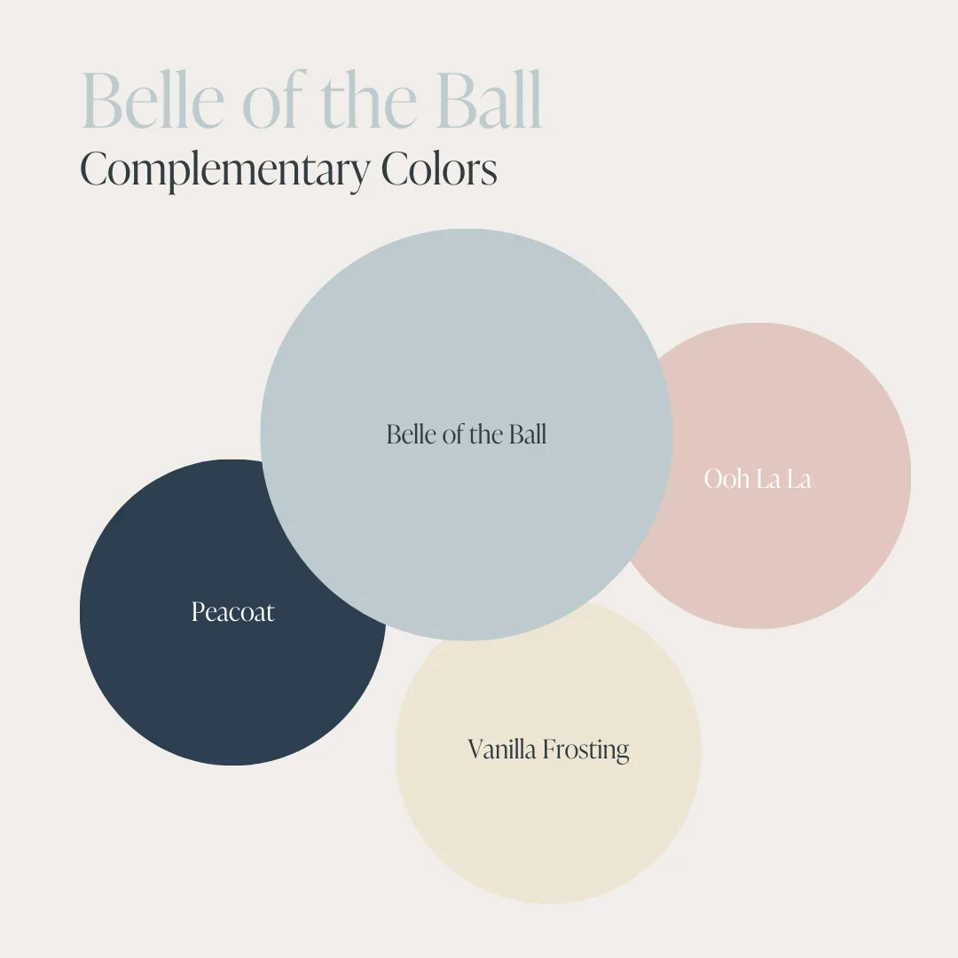 Belle of the Ball - Chalk Style Paint for Furniture, Home Decor, DIY, Cabinets, Crafts - Eco-Friendly All-In-One Paint