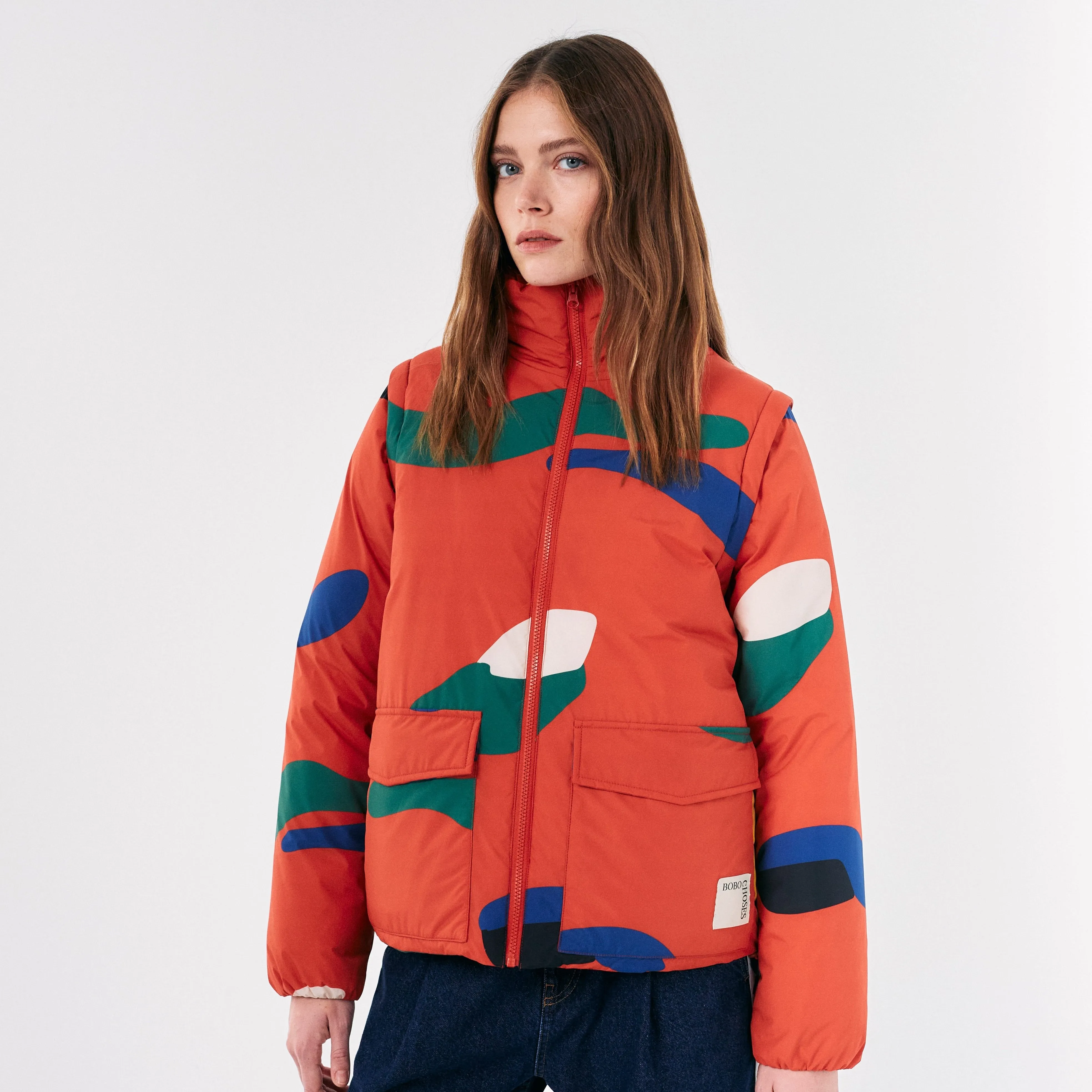 Bobo Choses Brushstrokes Puffer Jacket