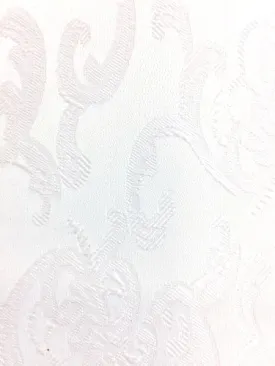 Brocade - 55-inches Wide Satin White