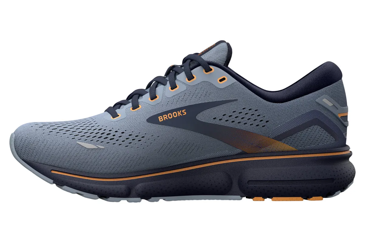 Brooks Ghost 15 D Flintstone/Peacoat/Oak Mens