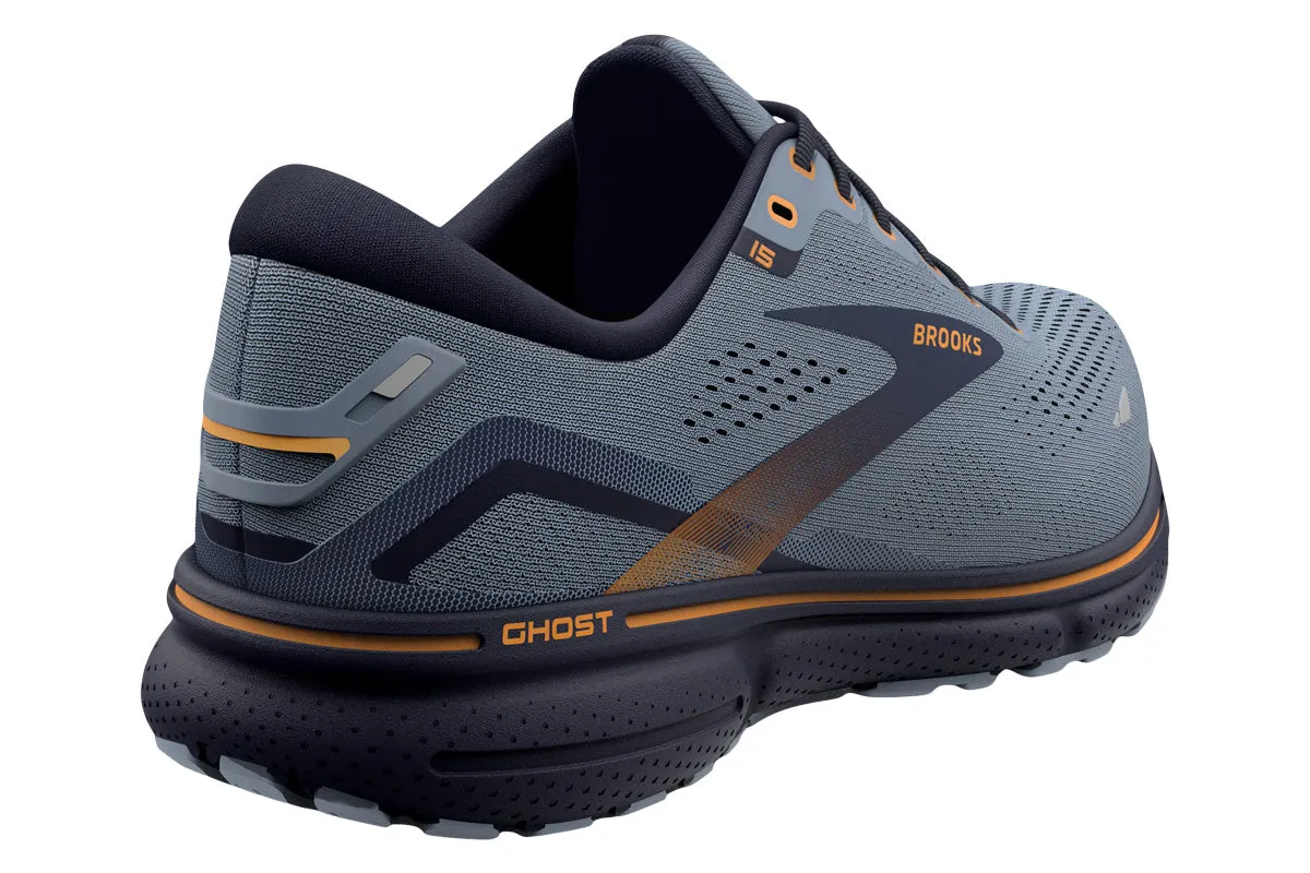 Brooks Ghost 15 D Flintstone/Peacoat/Oak Mens