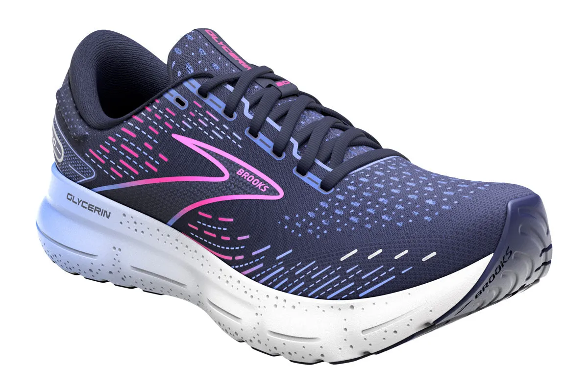 Brooks Glycerin 20 D Peacoat/Blue/Pink Womens