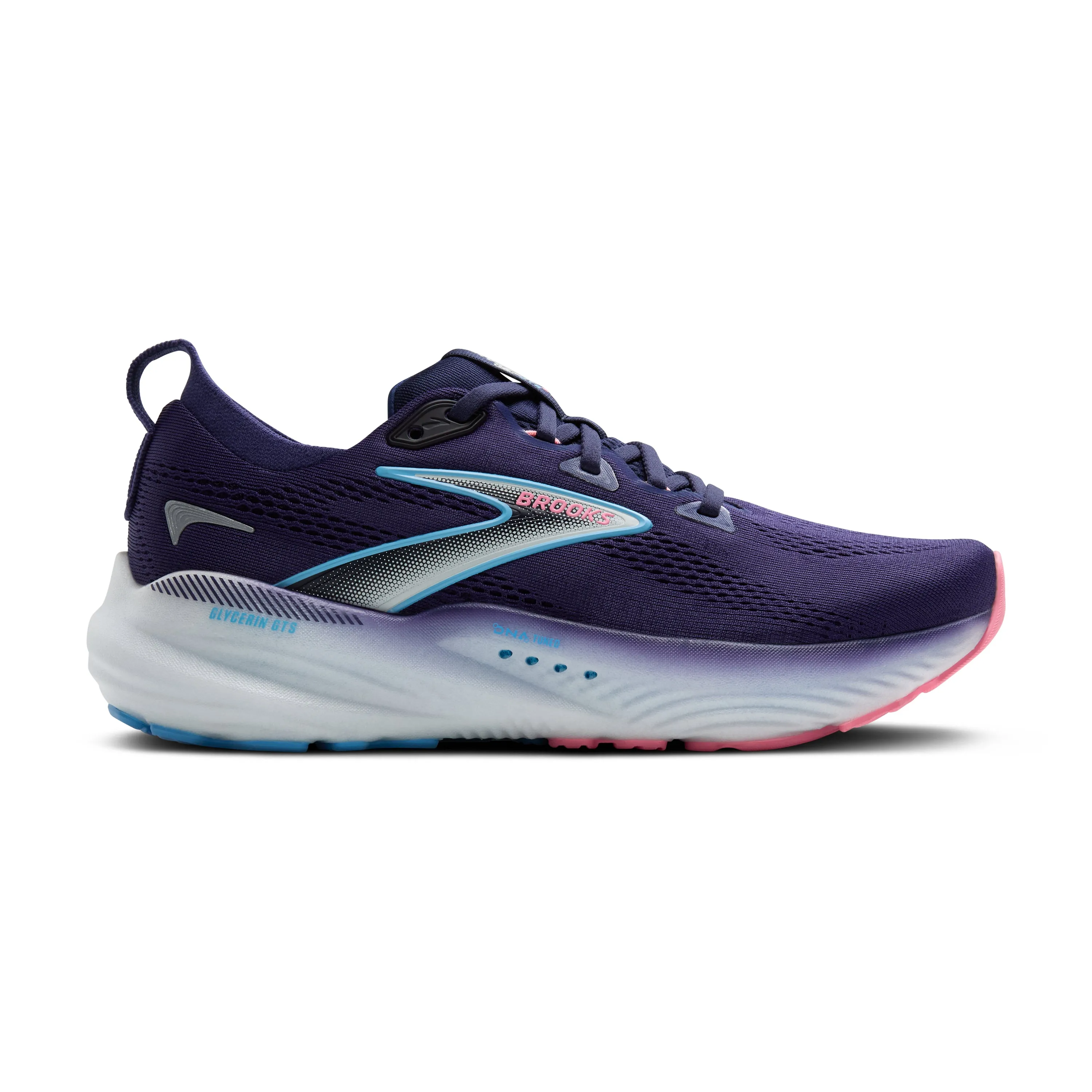 Brooks | Glycerin GTS 22 | Women's | Blue Ribbon/Peacoat/Dianthus