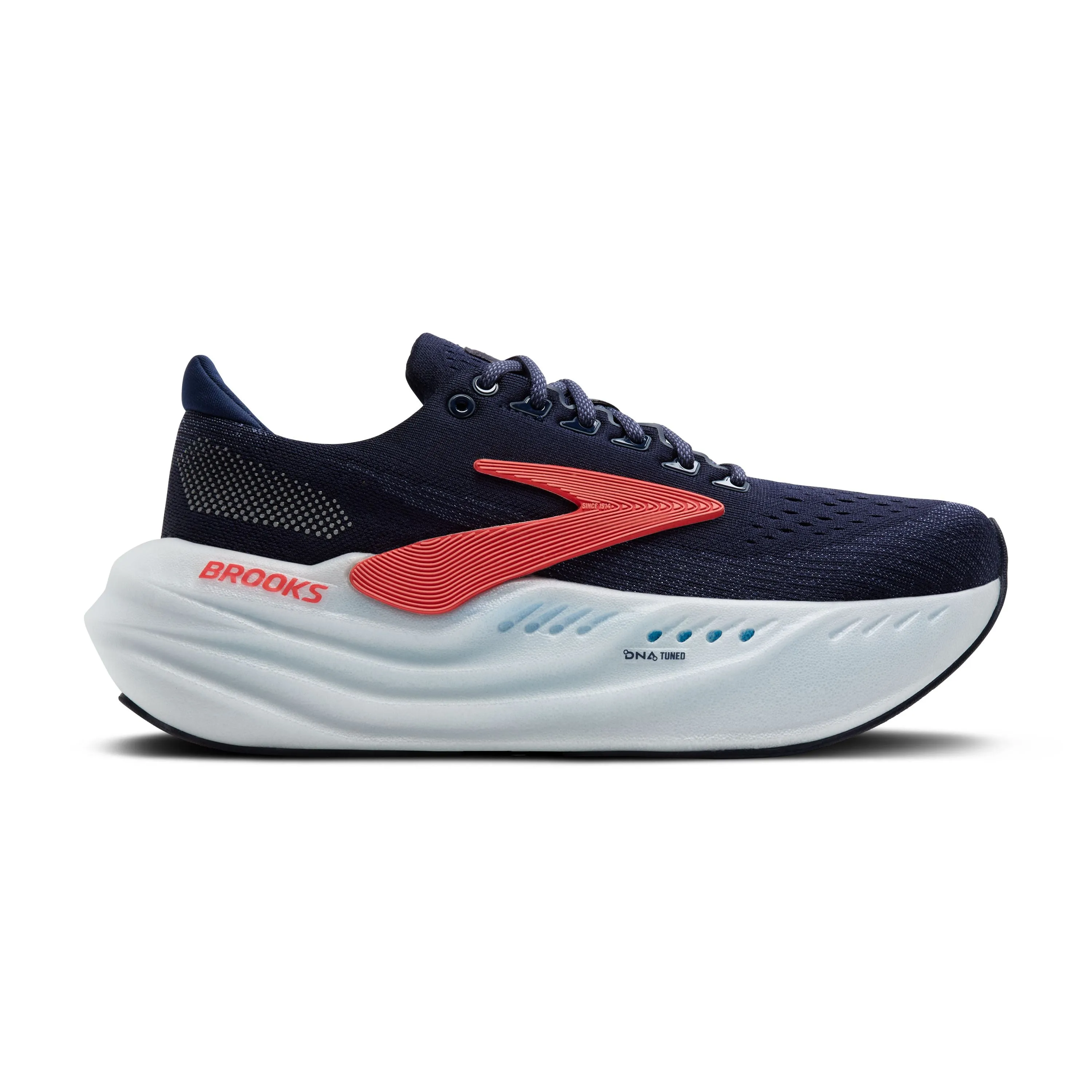 Brooks | Glycerin Max | Women's | Peacoat/Blue Ribbon/Hot Coral