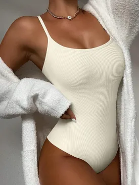 Chic Ribbed Bodysuit