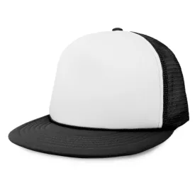 Dalix Flat Billed Trucker Hat