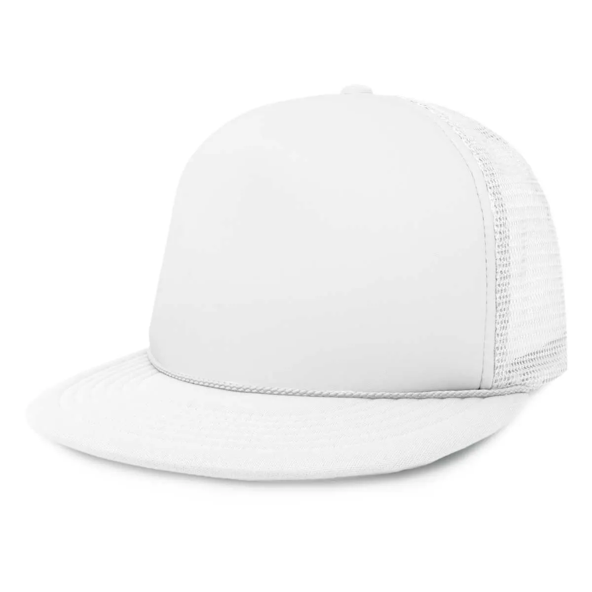 Dalix Flat Billed Trucker Hat