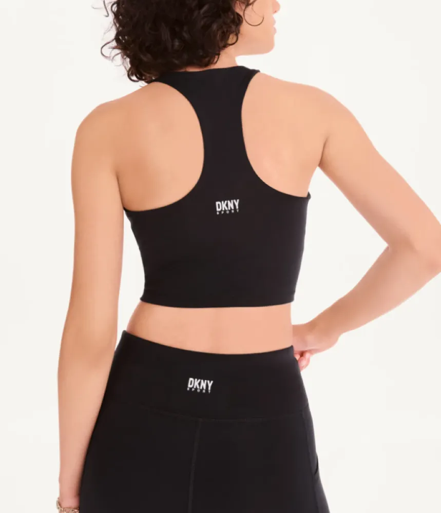 DKNY Womens Balance Compression Sports Bra