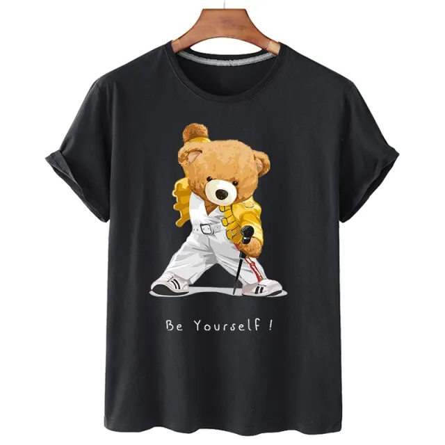 Eco-Friendly Freddie Mercury Bear T-shirt