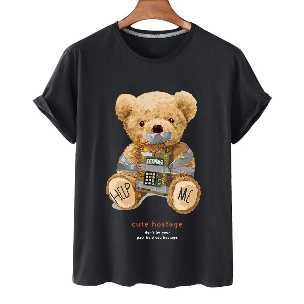 Eco-Friendly Hostage Bear T-shirt