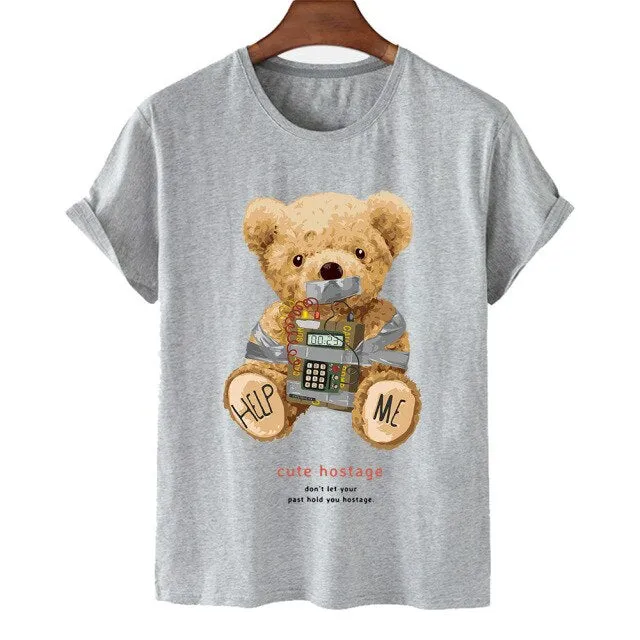 Eco-Friendly Hostage Bear T-shirt