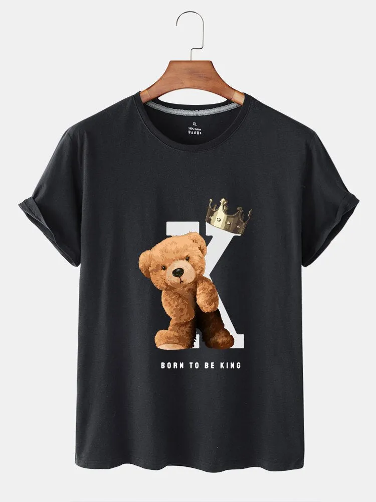 Eco-Friendly King Bear T-shirt