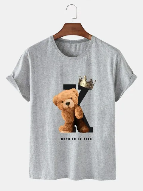 Eco-Friendly King Bear T-shirt