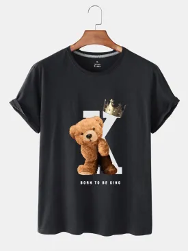 Eco-Friendly King Bear T-shirt