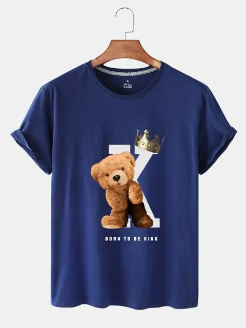 Eco-Friendly King Bear T-shirt