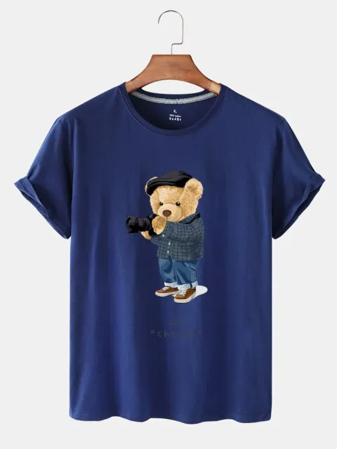 Eco-Friendly Photographer Bear T-shirt