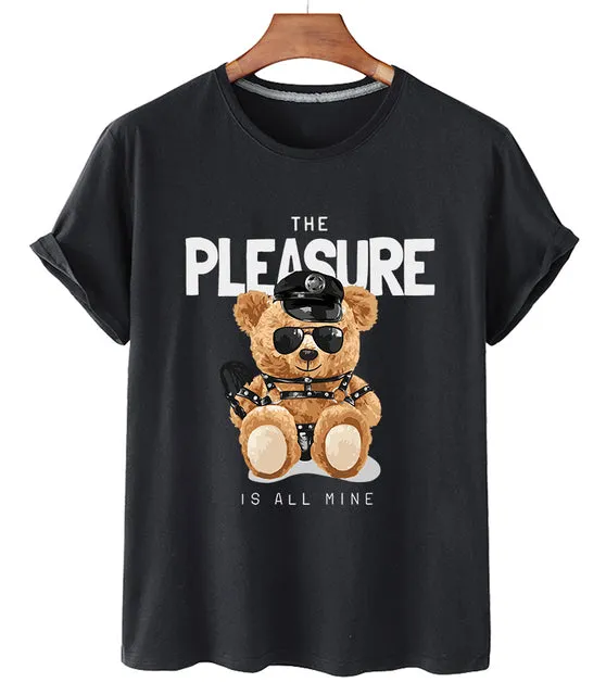 Eco-Friendly Pleasure Bear T-shirt