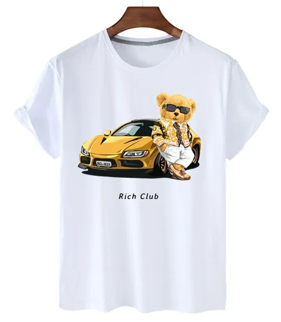 Eco-Friendly Rich Bear T-shirt