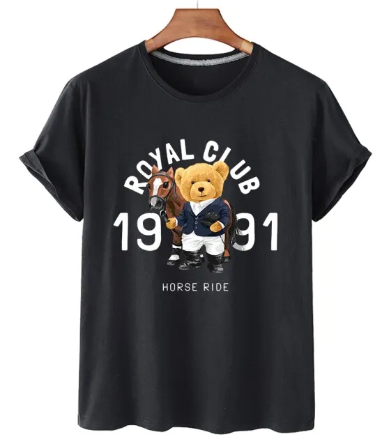 Eco-Friendly Royal Club Bear T-shirt