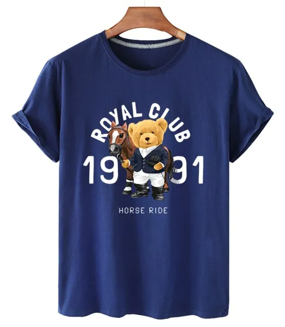 Eco-Friendly Royal Club Bear T-shirt