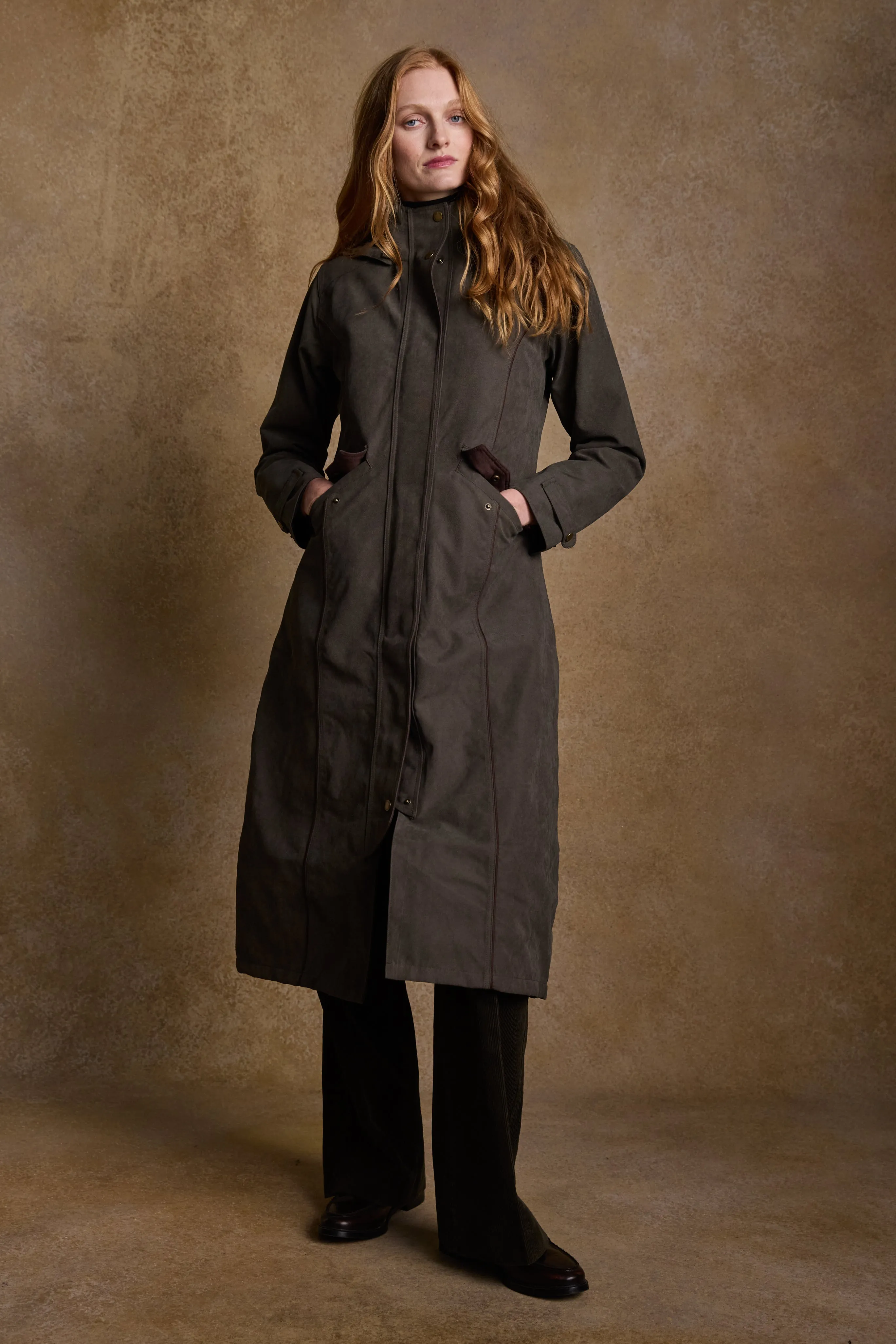 Erin Waterproof Coat - Olive