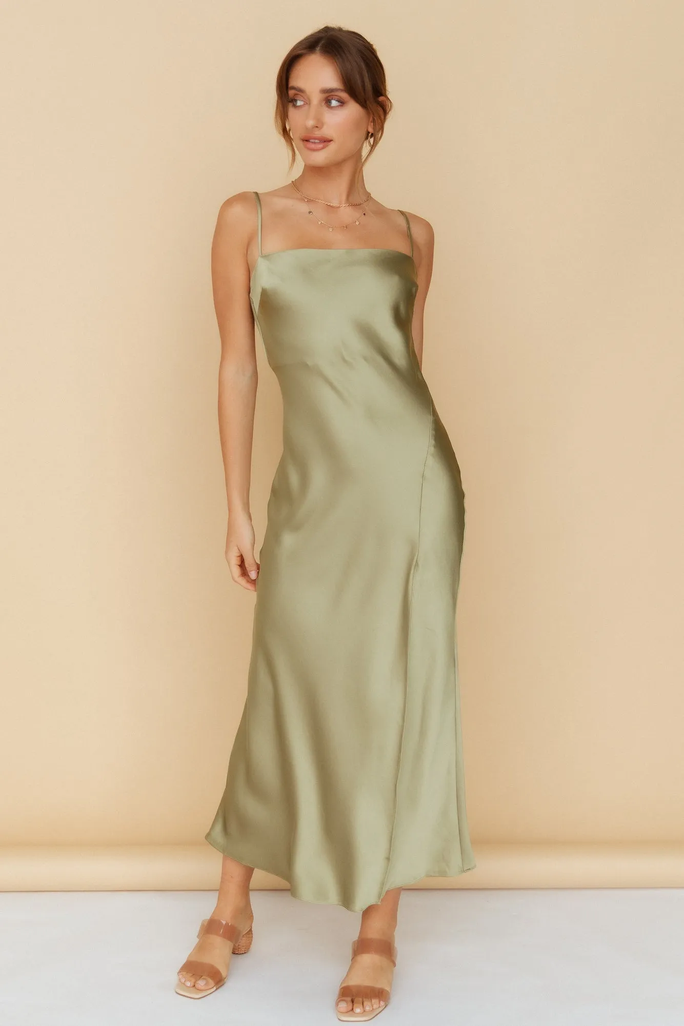 Everyday With You Maxi Dress Olive