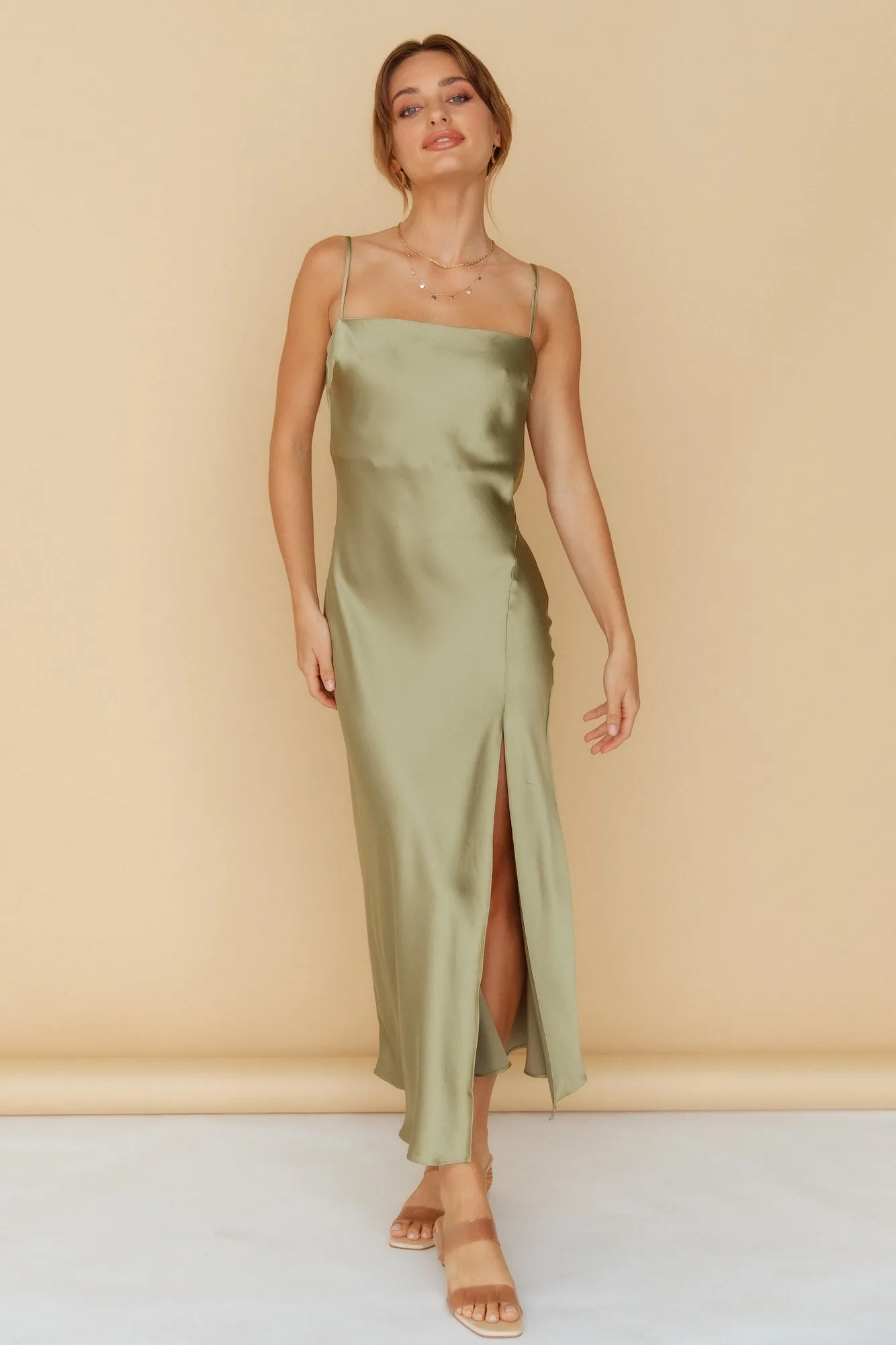 Everyday With You Maxi Dress Olive