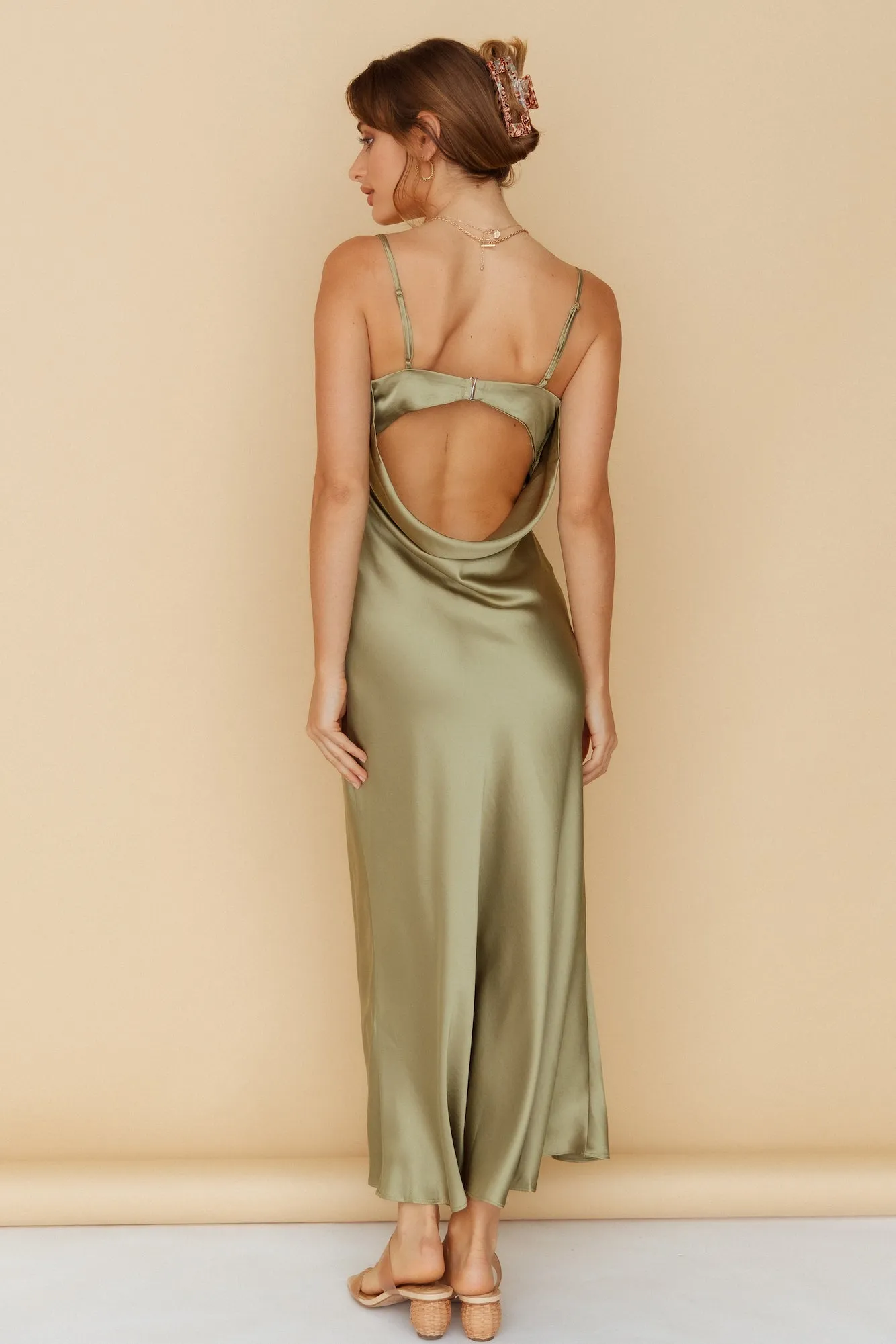 Everyday With You Maxi Dress Olive