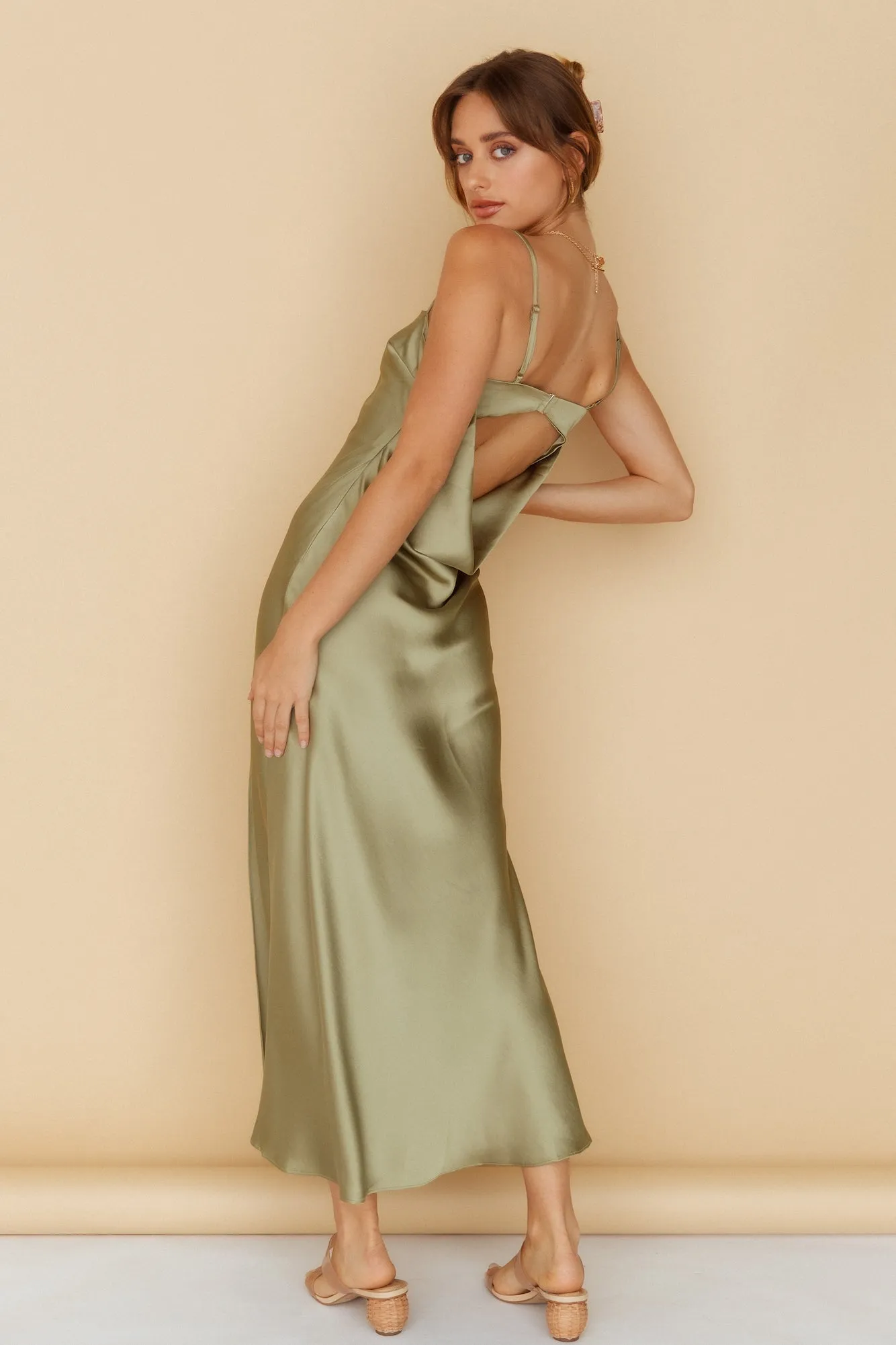 Everyday With You Maxi Dress Olive