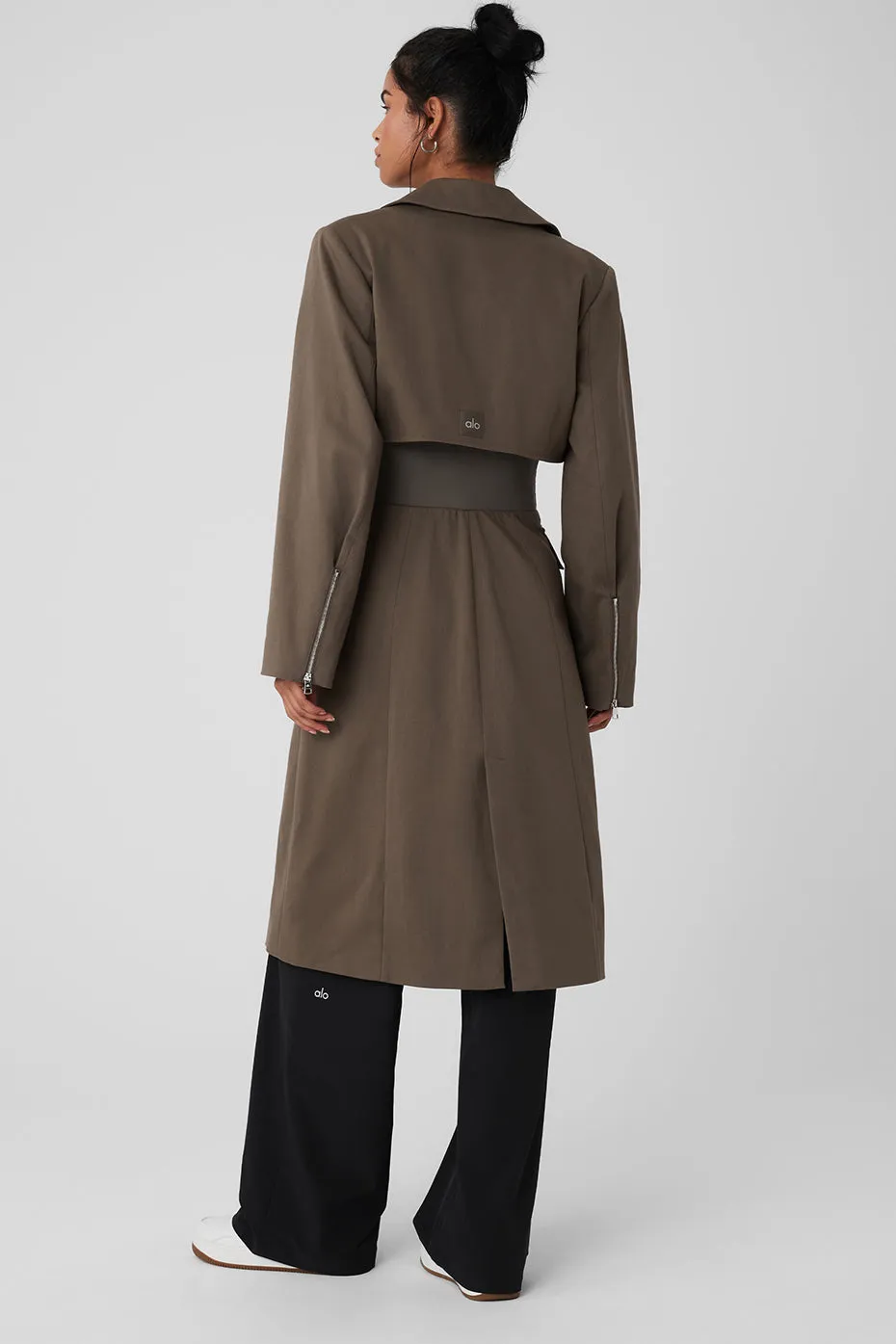 Formation Trench Coat - Olive Tree