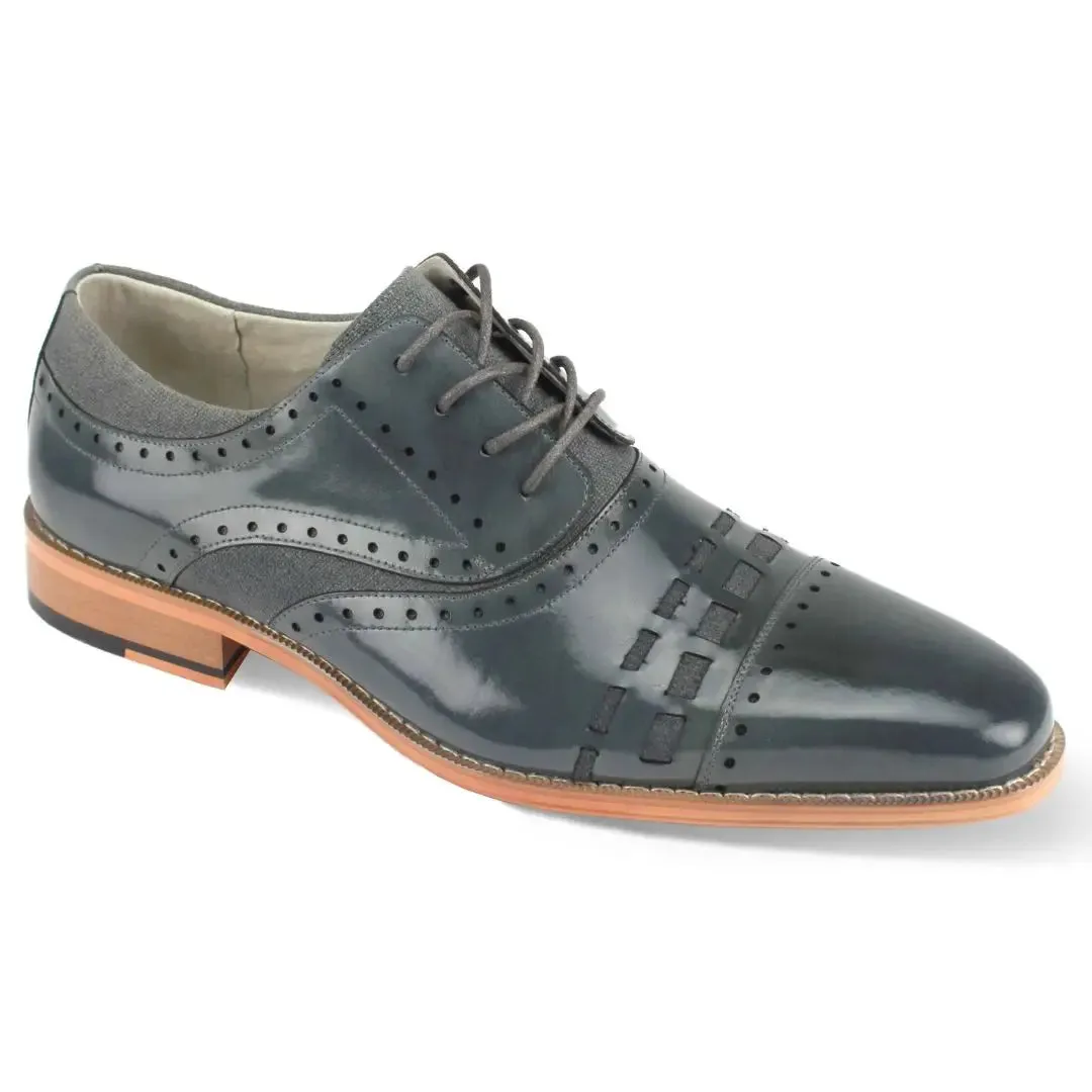 Giovanni Preston Genuine Leather Oxford Dress Shoes