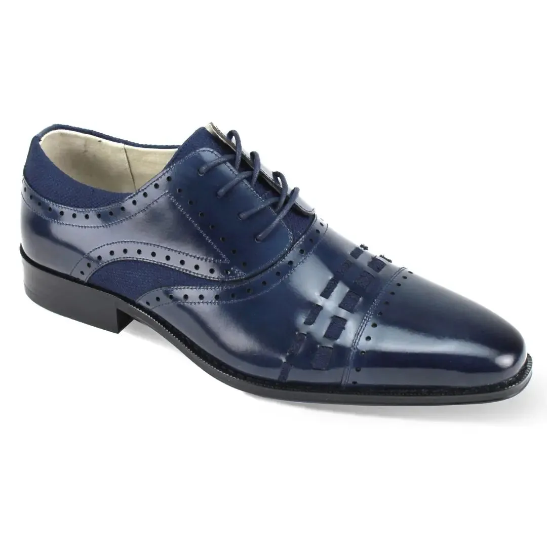 Giovanni Preston Genuine Leather Oxford Dress Shoes