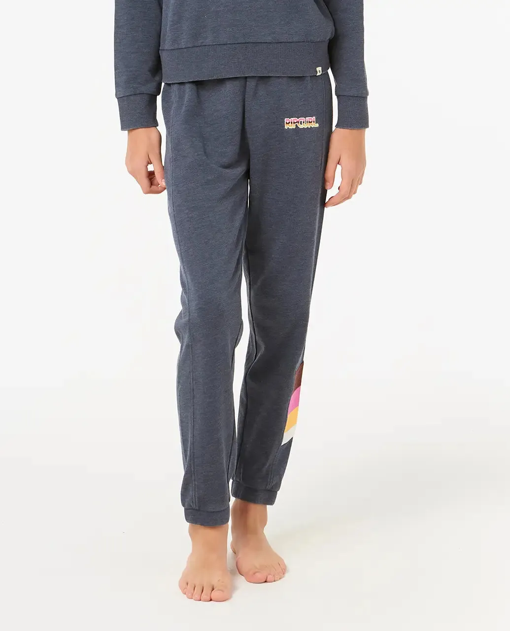 Girls Las Dalias Joggers in Navy