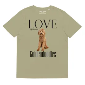 Golden-doodle unisex t-shirt