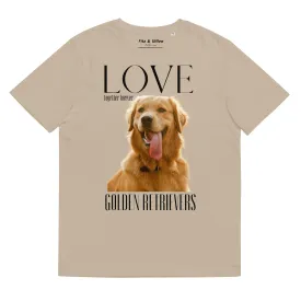 Golden Retriever organic t-shirt