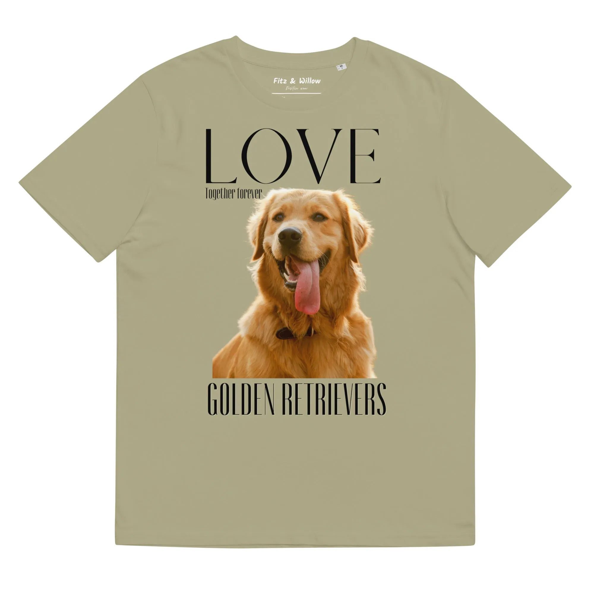 Golden Retriever organic t-shirt