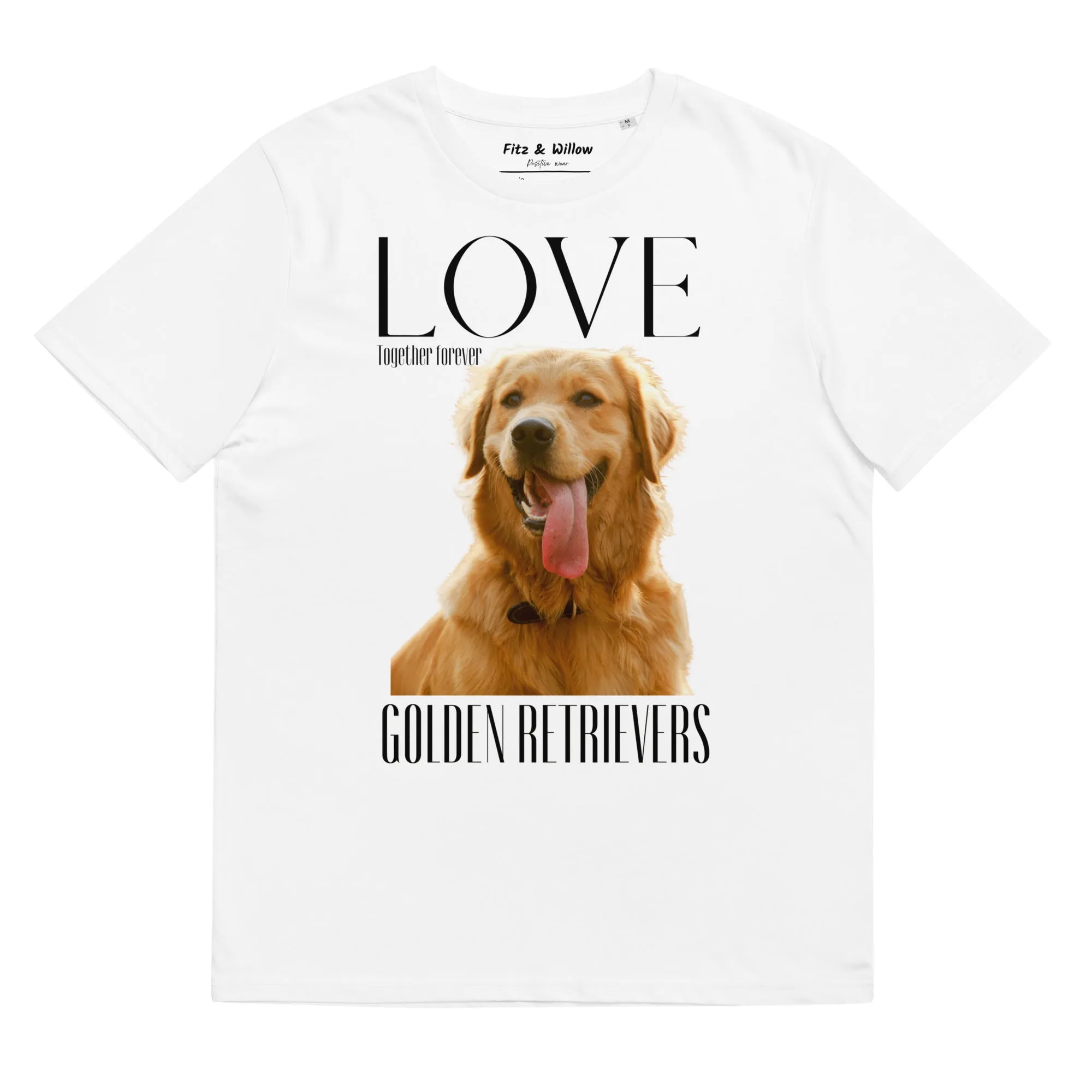 Golden Retriever organic t-shirt