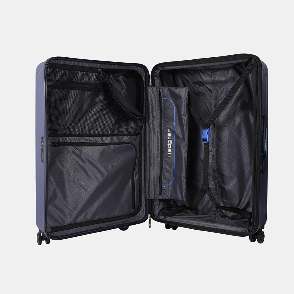 Hedgren Grip L Exp 29In Expandable Spinner 74cm Luggage Peacoat Blue