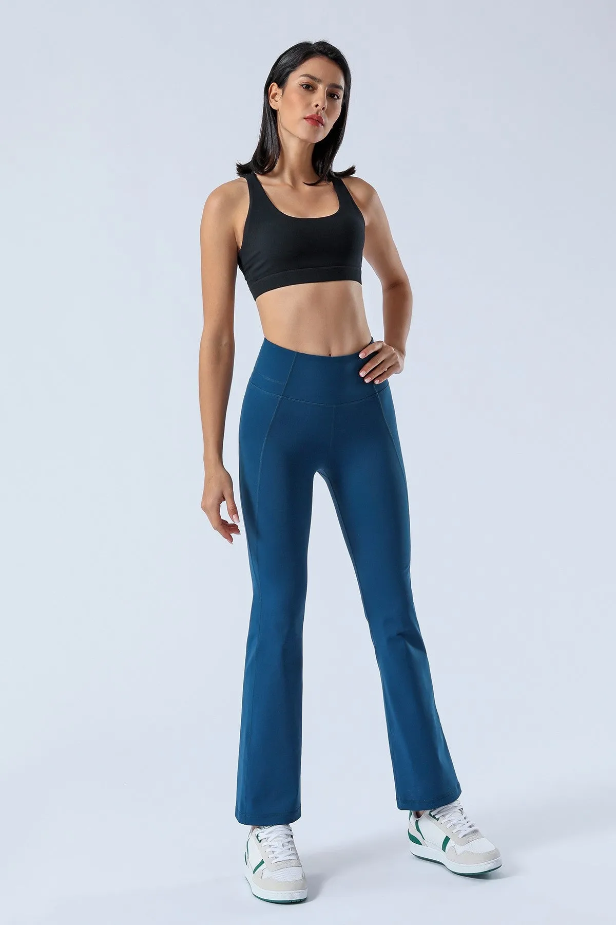 High-Rise Flare Pants