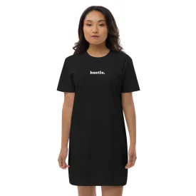 Hustle Organic Cotton T-Shirt Dress in Black or Pink